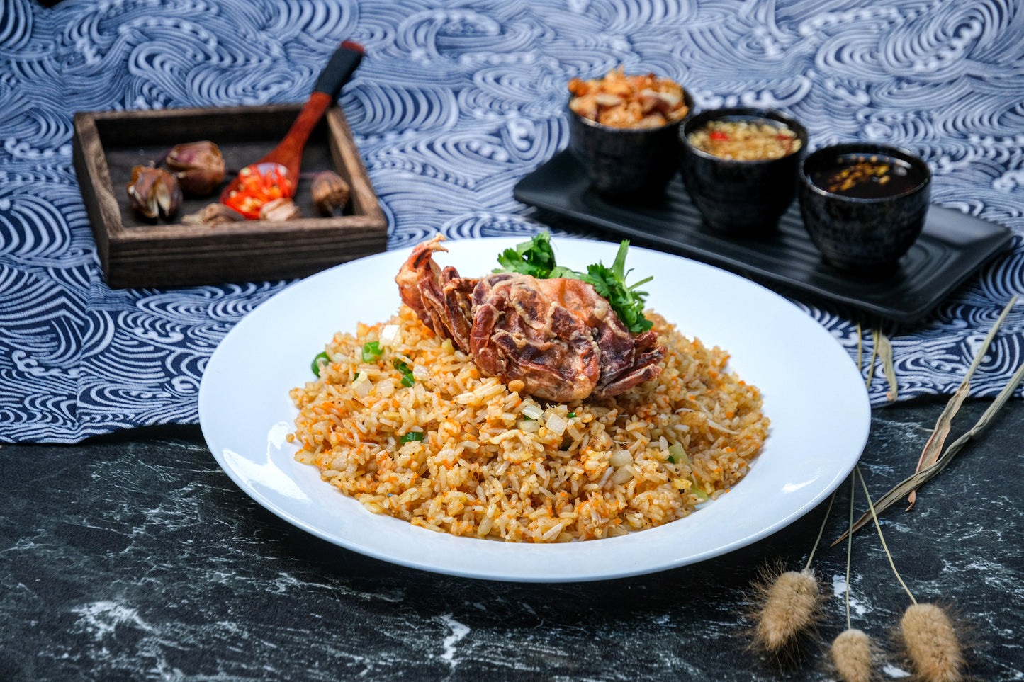 Soft-Shell Crab Fried Rice